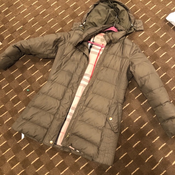 burberry bubble coat womens